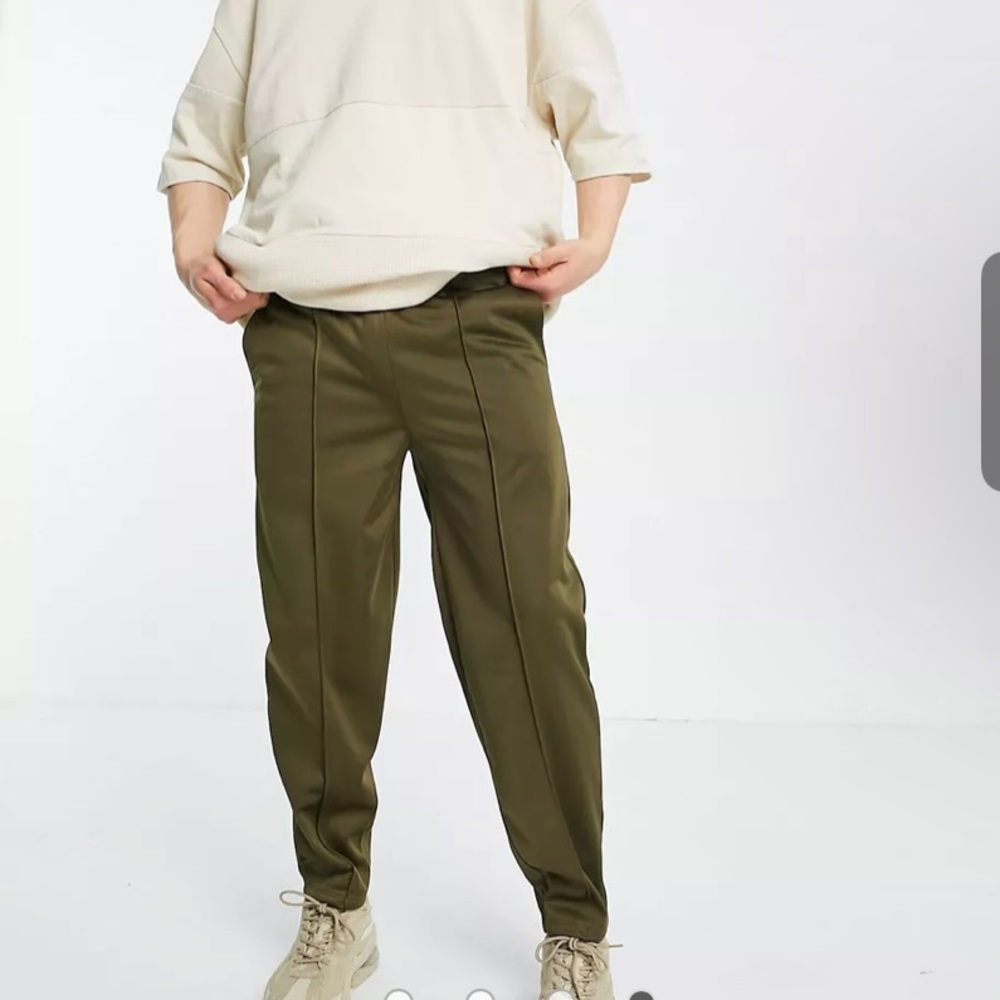 *BRAND NEW* ASOS Olive Tapered Joggers